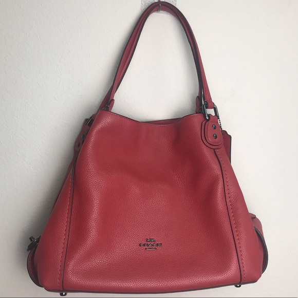 Coach POLISHED PEBBLE LEATHER DALTON 31 PURSE
